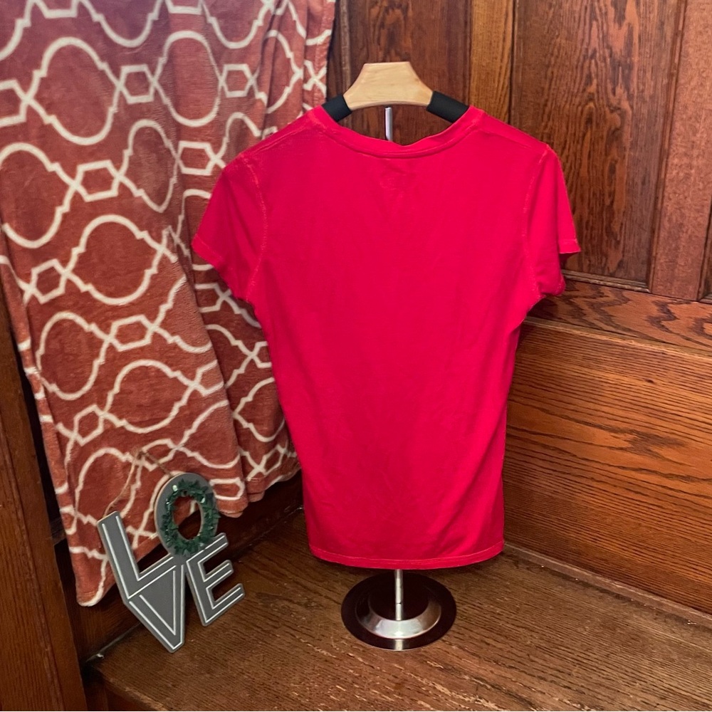 NFL Red Kansas City Chiefs Short Sleeve Tee - Picture 3 of 5